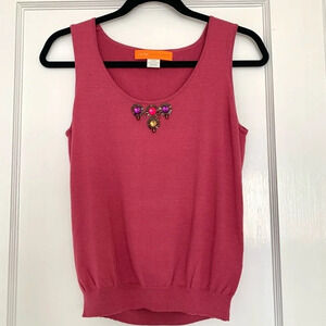 Like NEW Cynthia Steffe sleeveless sweater top, M
